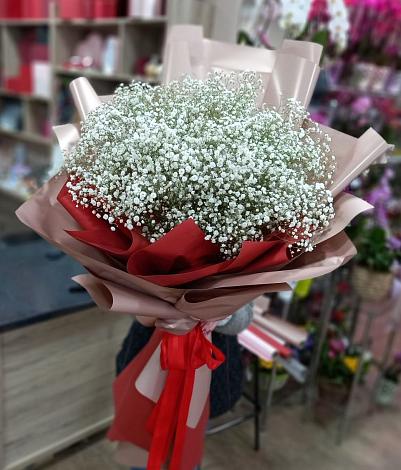 Букет цветов из: Гипсофила в Березовом