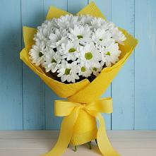 Букет цветов из:  Хризантемы #REPLACE_PRED# Березовом