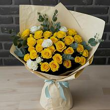 Букет цветов из:  Розы в Березовом