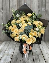 Букет цветов из:  Розы и Лизиантусы #REPLACE_PRED# Березовом