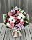 Букет цветов из: Альстромерии, Гвоздики, Розы и Хризантемы в Березовом