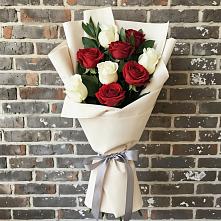 Букет цветов из:  Розы #REPLACE_PRED# Березовом