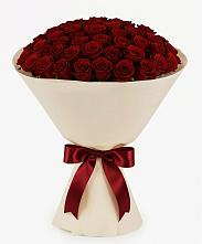 Букет 101 Бордовая роза Блэк Бакарра в Березовом