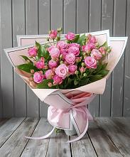 Букет Розовый кустик в Березовом