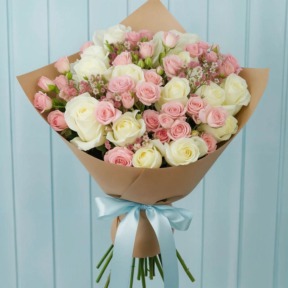 Букет цветов из: Розы в Березовом