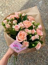Букет цветов из:  Розы в Березовом