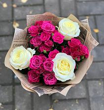 Букет цветов из:  Розы в Березовом