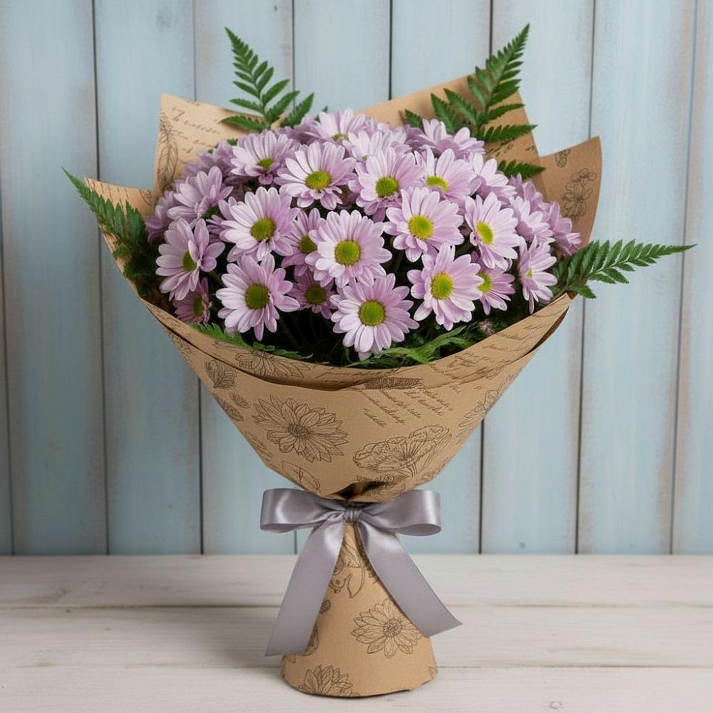 Букет цветов из: Хризантемы в Березовом