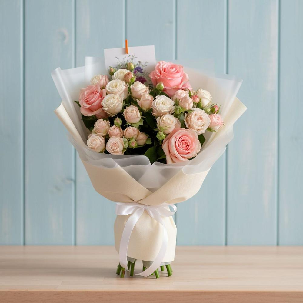 Букет цветов из: Розы в Березовом