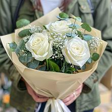Букет цветов из:  Розы в Березовом