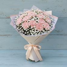 Букет цветов из:  Гвоздики в Березовом