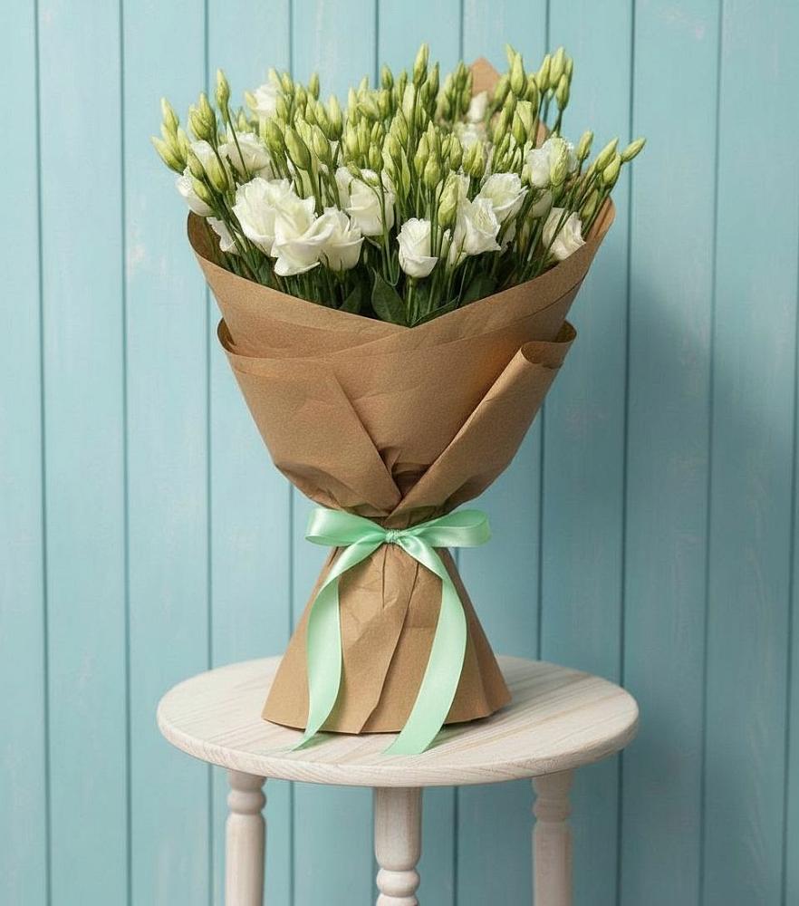 Букет цветов из: Лизиантусы в Березовом