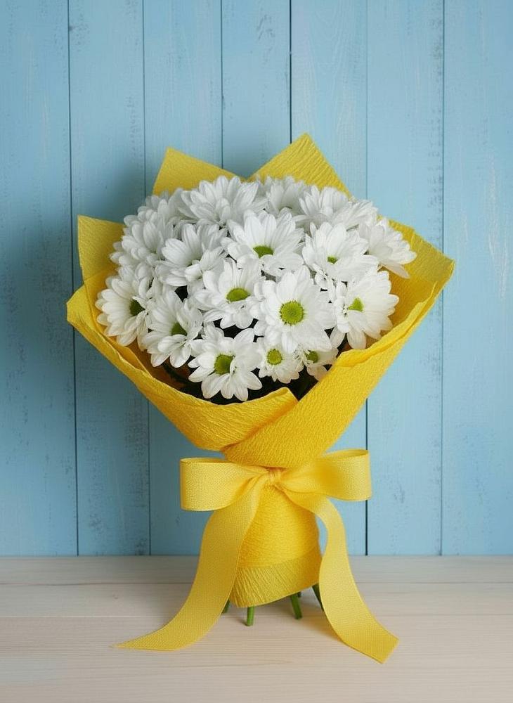 Букет цветов из: Хризантемы в Березовом