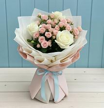 Букет цветов из:  Розы в Березовом