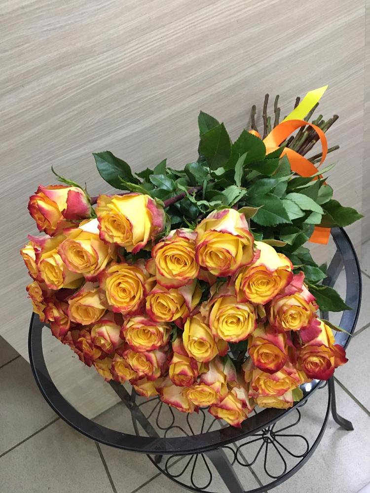 Букет Желтые розы в Березовом