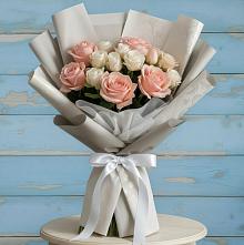 Букет цветов из:  Розы в Березовом