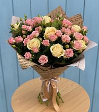 Букет цветов из:  Розы в Березовом