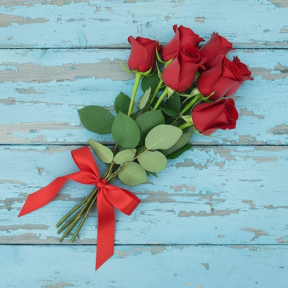 Букет Красные розы в Березовом