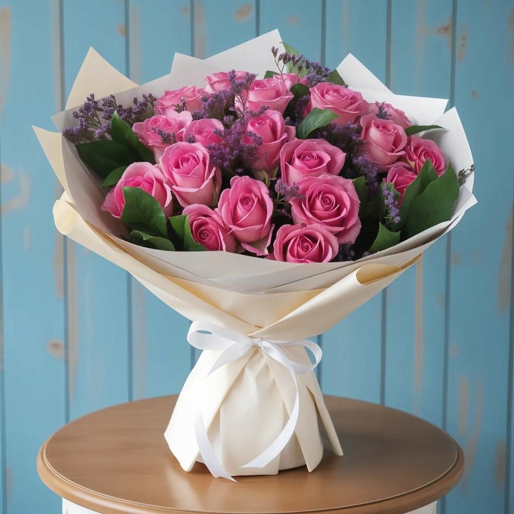 Букет цветов из: Розы в Березовом