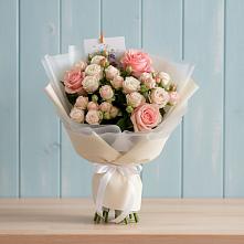Букет цветов из:  Розы в Березовом