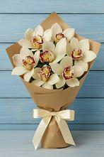 Букет цветов из:  Орхидеи и Розы в Березовом